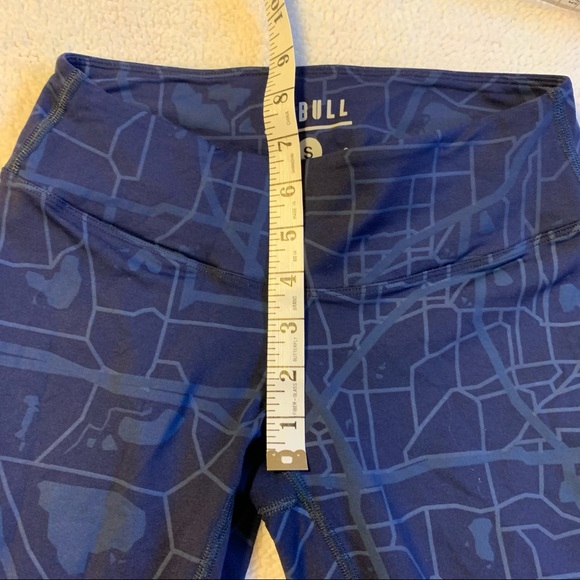 No Bull Mid Rise 7/8 Tights Deep Navy Leggings - Picture 8 of 15